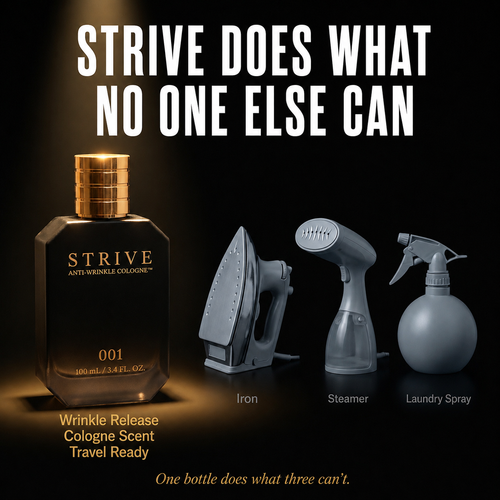 STRIVE 001                           Anti-Wrinkle Cologne